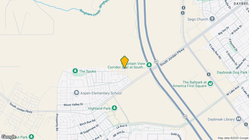 6018 W Copper Hawk Dr Map and Location Details