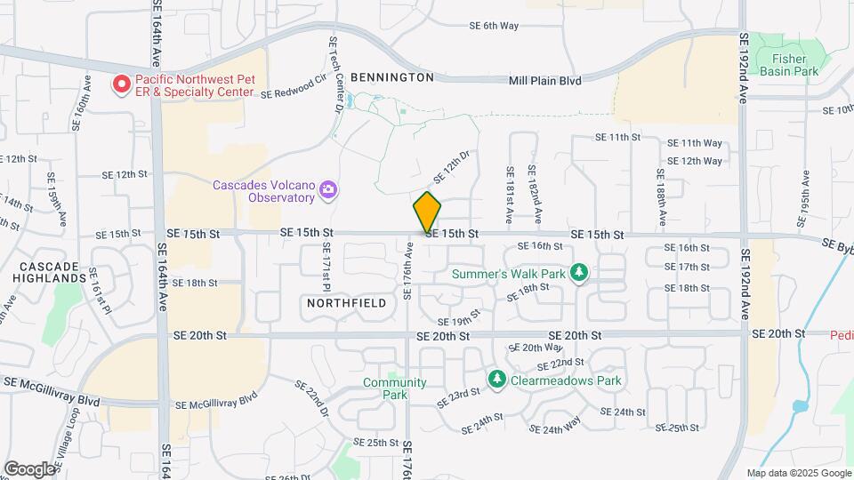 17614 SE 16th St Map and Location Details