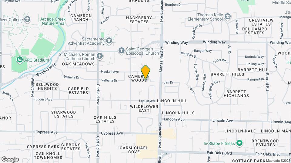 5787 Haskell Ave Map and Location Details