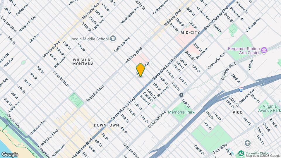 1323 14th St Map and Location Details