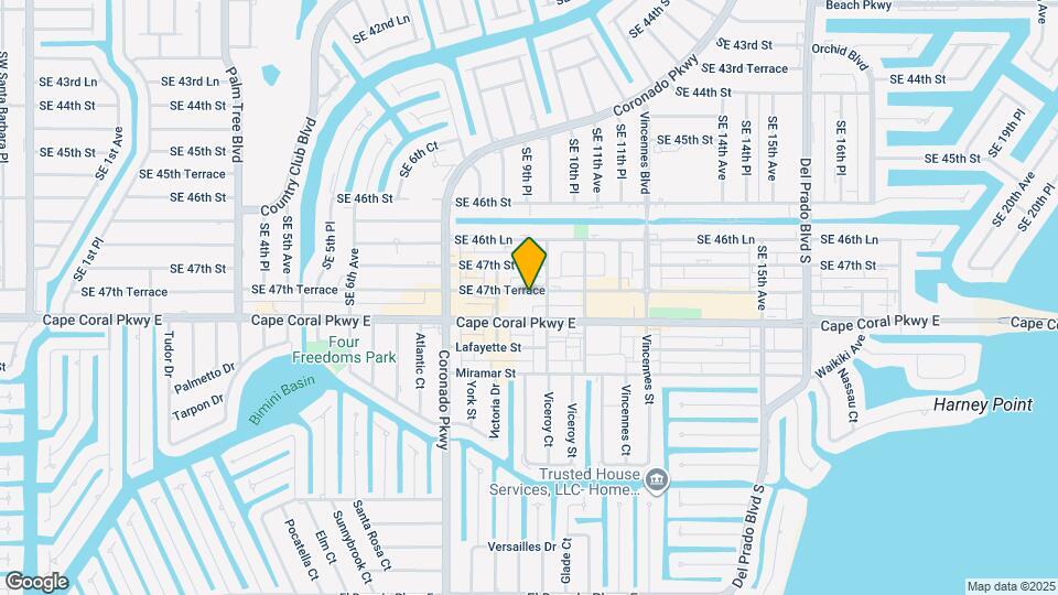 870 SE 47th Terrace Map and Location Details