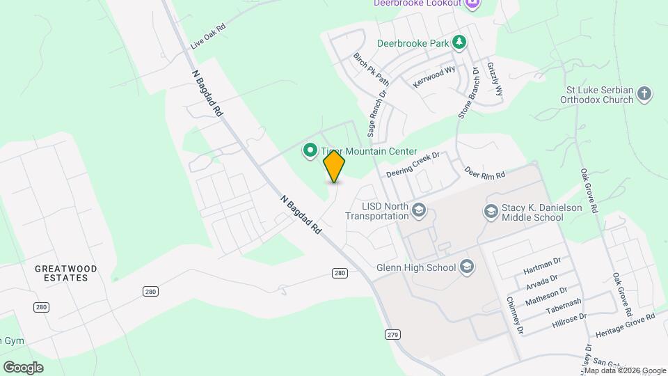 1527 Fenton Hill Dr Map and Location Details