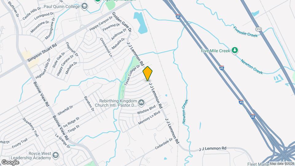 4293 Leland College Dr Map and Location Details