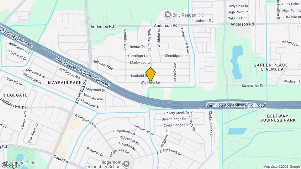 5103 Wickview Ln Map and Location Details