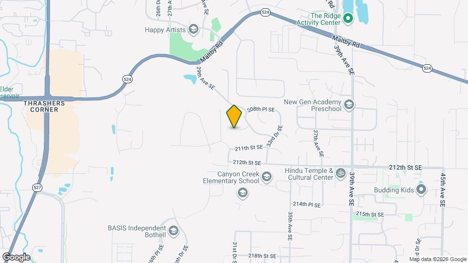 3114 210th St SE Map and Location Details