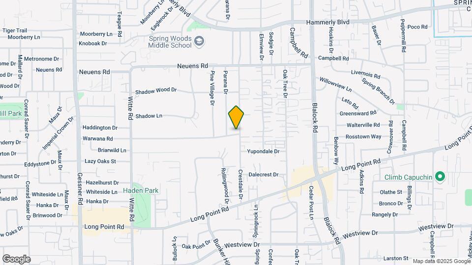 1627 Crestdale Dr Map and Location Details