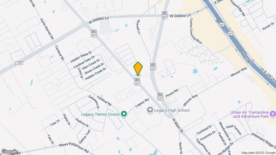 1428 N Main St Map and Location Details