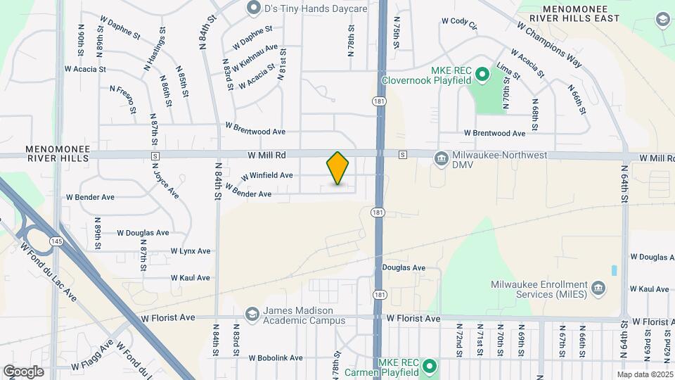 7730 W Bender Ave Mapa y Detalles de la Ubicación