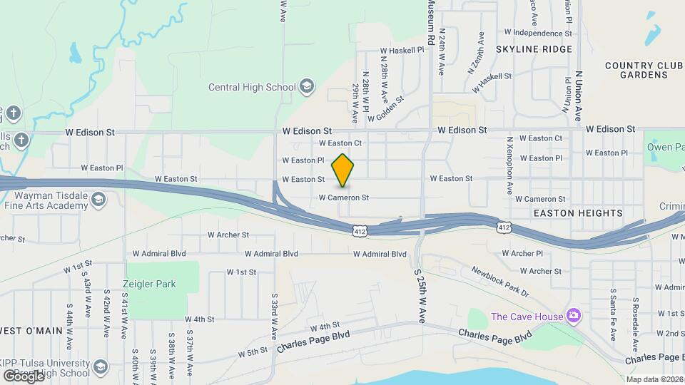 2907 W Cameron St Map and Location Details