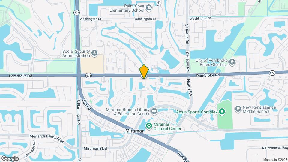 11688 SW 17th Ct Map and Location Details