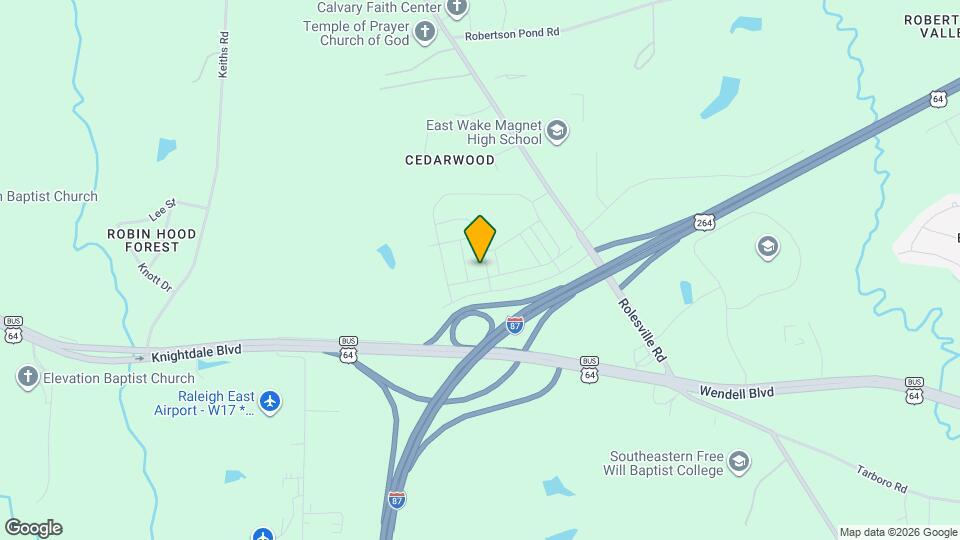 707 Hilton Pk Lp Map and Location Details