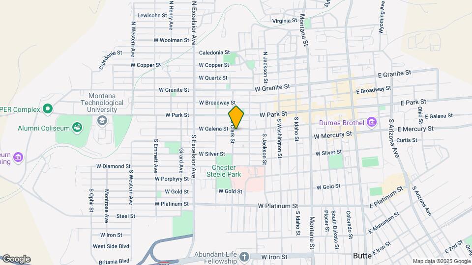 644 W Galena St, Unit 1 Map and Location Details