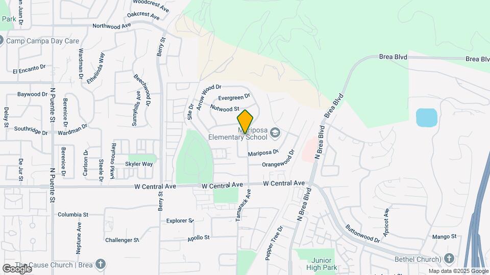 1085 Tamarack Ave Map and Location Details