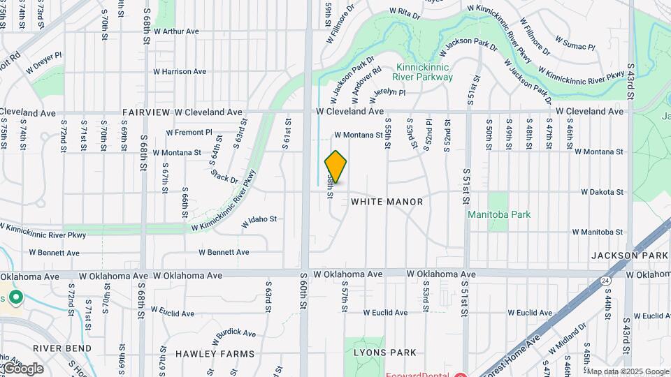 2866 S 58th St Mapa y Detalles de la Ubicación