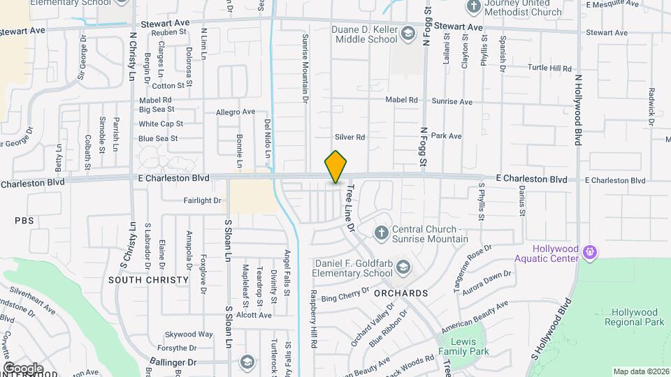 1170 Orange Meadow St Map and Location Details