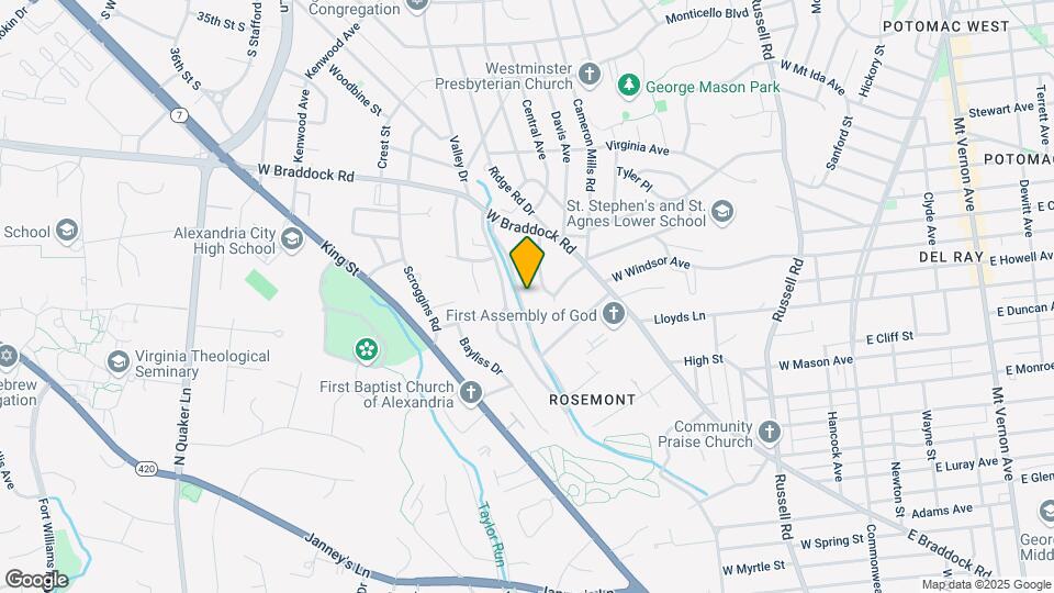 809 E Timber Branch Pkwy Map and Location Details