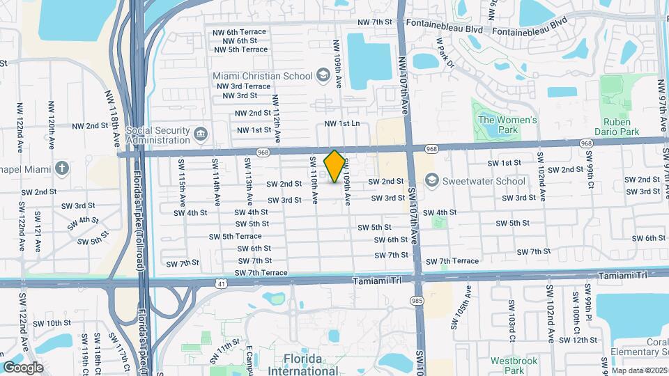 10918 SW 2nd St Map and Location Details