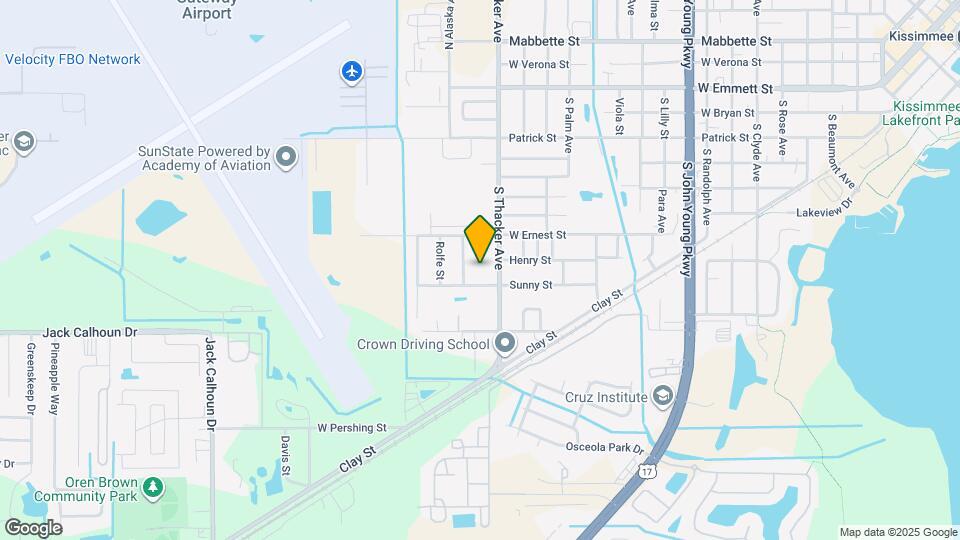 708 S Thacker Ave Map and Location Details