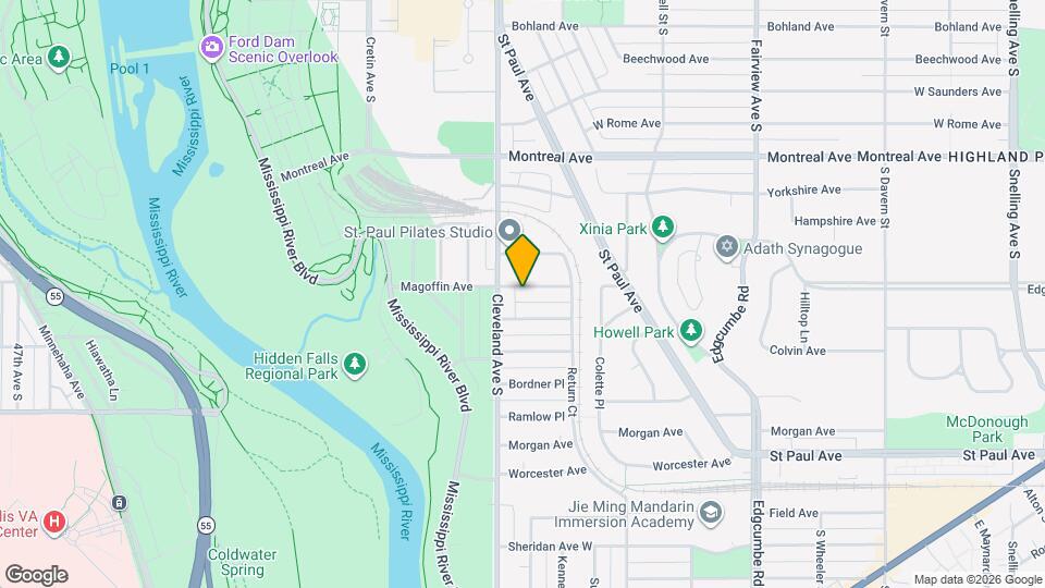 2044 Magoffin Ave Map and Location Details