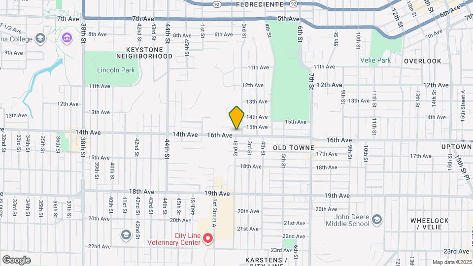 201 16th Ave Map and Location Details