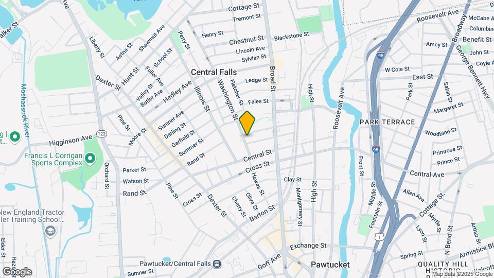 21 washington st central falls ri 02863 Map and Location Details