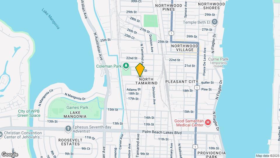 1959 N Tamarind Ave Map and Location Details