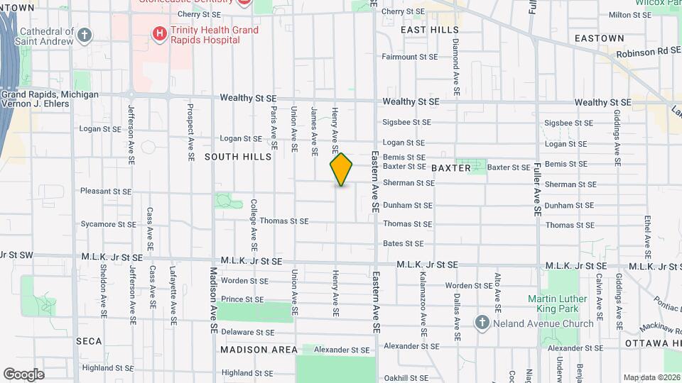 612 Henry Ave SE Map and Location Details