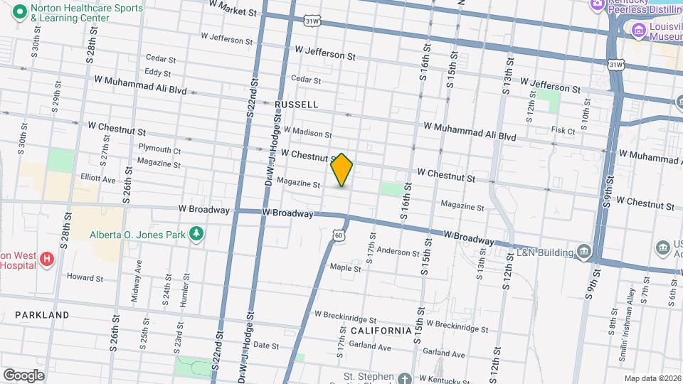 1810 Magazine St Mapa y Detalles de la Ubicación