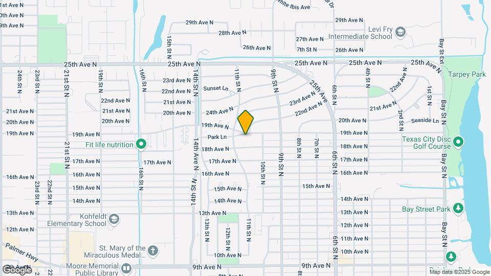 1035 19th Ave N Map and Location Details