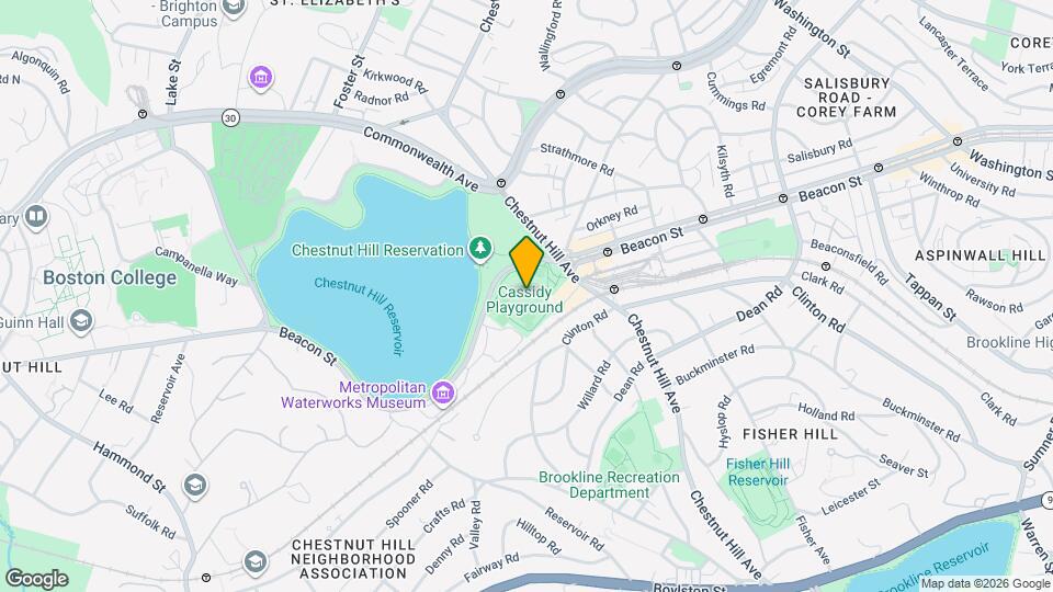 379 Chestnut Hill Ave Map and Location Details