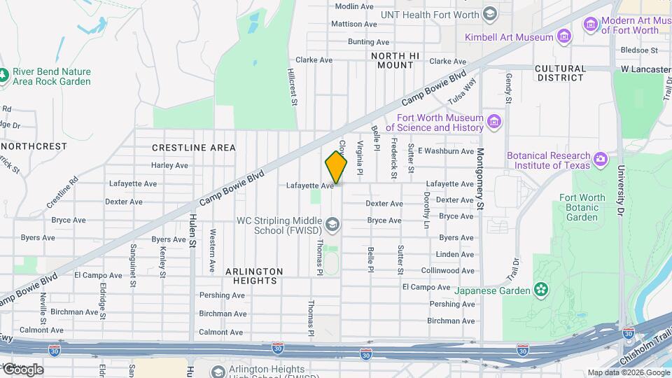 4105 Lafayette Ave Map and Location Details