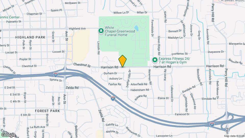 3260 Harrison Rd Map and Location Details