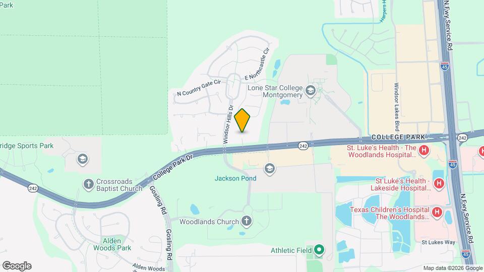 3600 College Park Dr, Unit SI ID1603661P Mapa y Detalles de la Ubicación