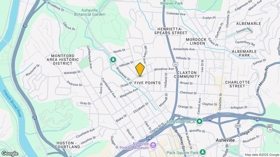 25.5 Woodrow Ave Map and Location Details