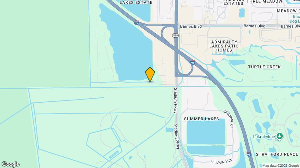 1199 Bluewater Ln Map and Location Details