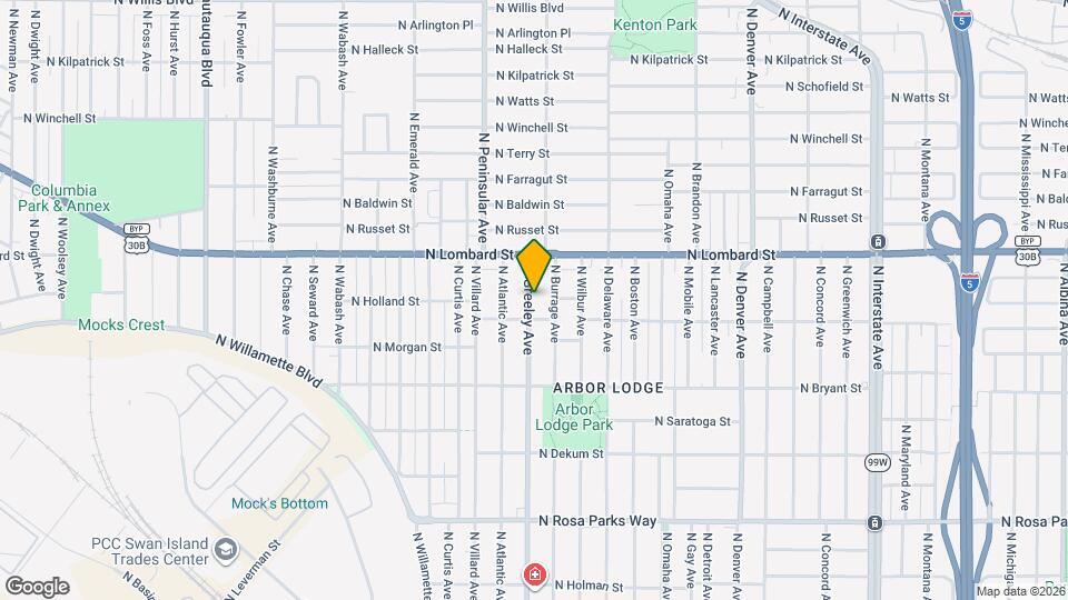 7234 N Greeley Ave Map and Location Details