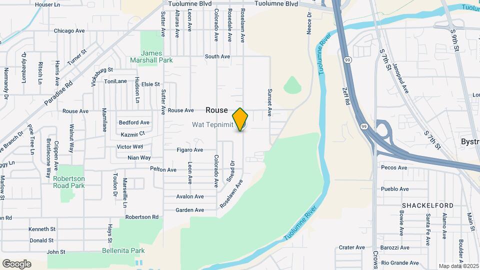 804 Roselawn Ave Map and Location Details