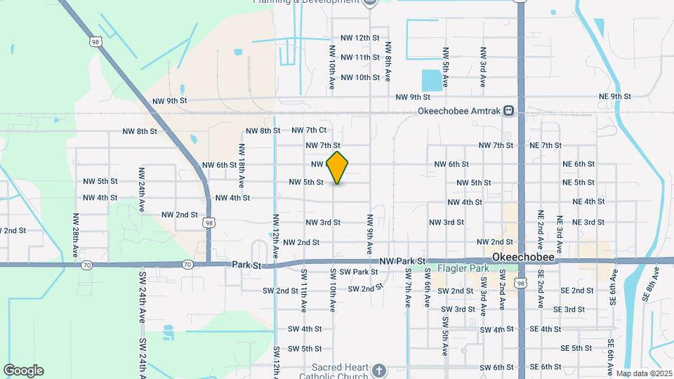 408 NW 10th Ave Map and Location Details