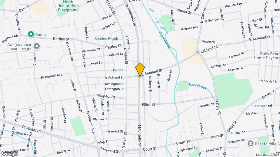 375 N Montello St Map and Location Details