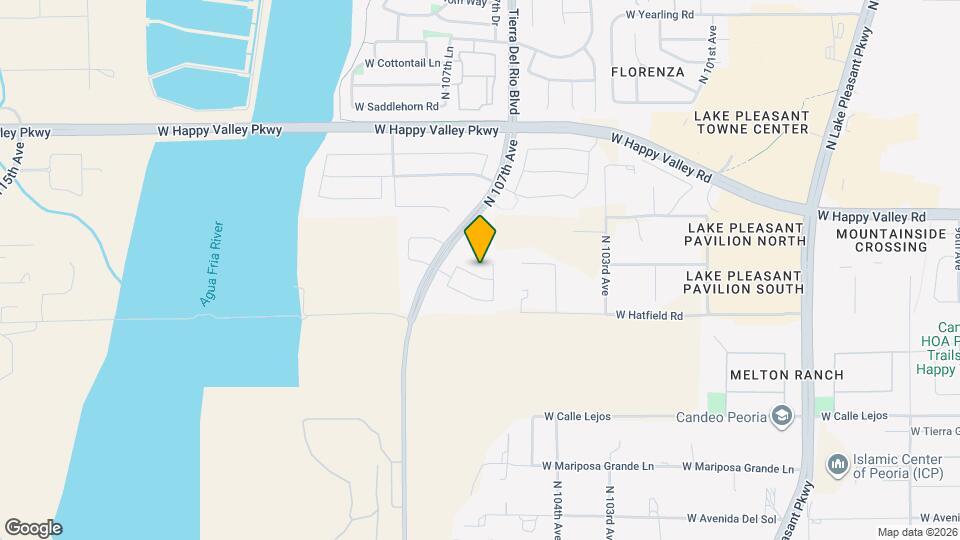 10642 W Anna Ave Mapa y Detalles de la Ubicación