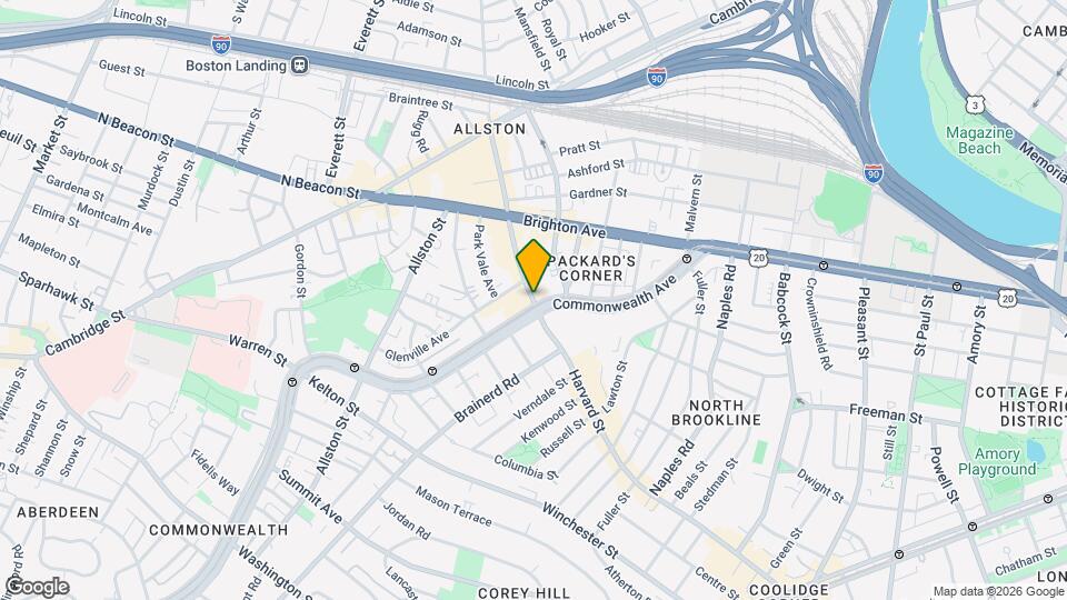 200 Harvard Ave Mapa y Detalles de la Ubicación