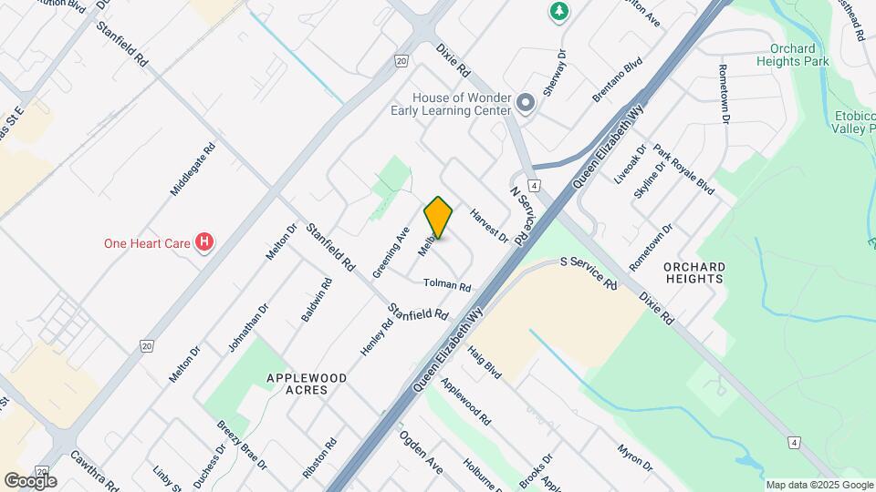 2081 Snow Crescent Map and Location Details