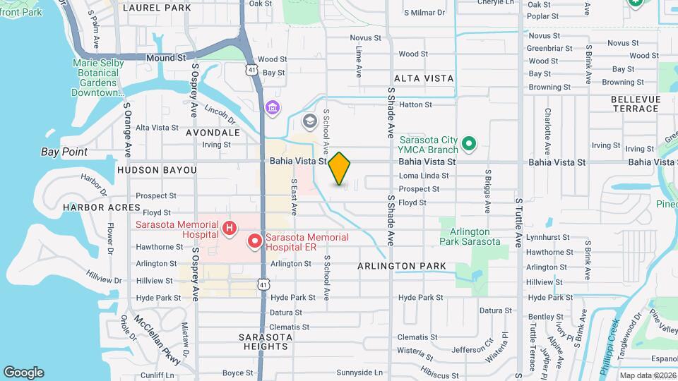 2220 Bahia Vista St, Unit G7 Mapa y Detalles de la Ubicación