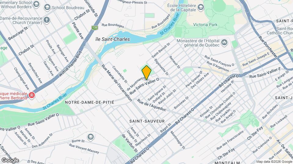 600 Saint-Vallier Rue O Map and Location Details