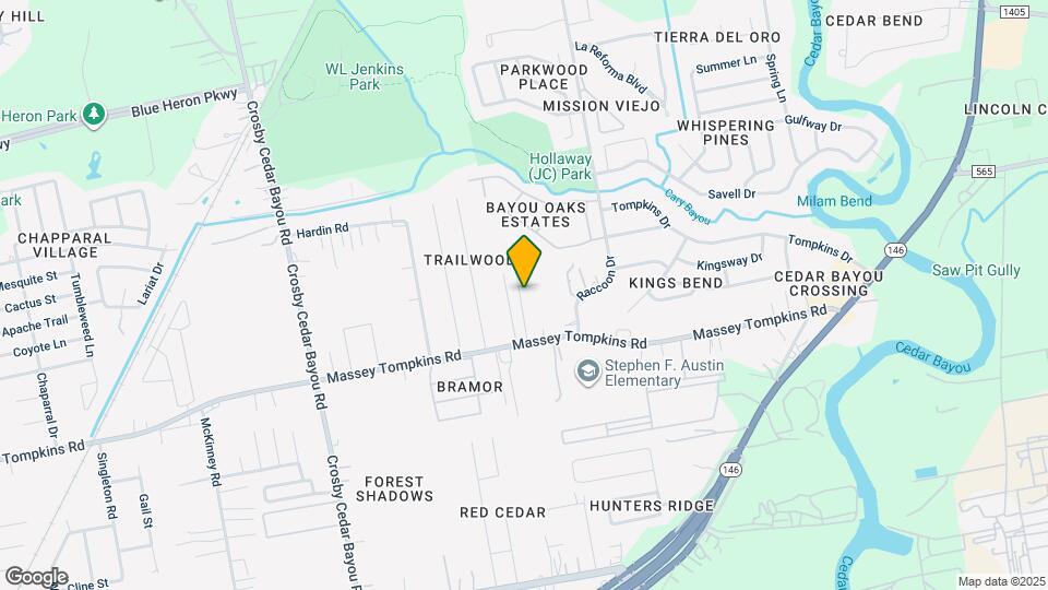 3842 Sugardale St Map and Location Details