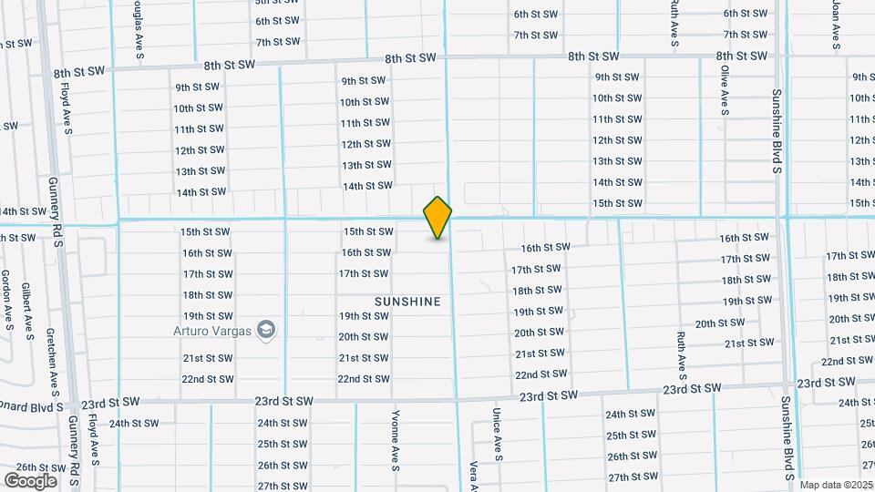 3702 16th St SW Map and Location Details