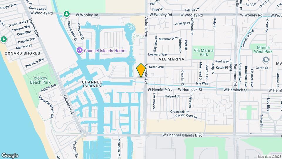 1901 Victoria Ave Mapa y Detalles de la Ubicación