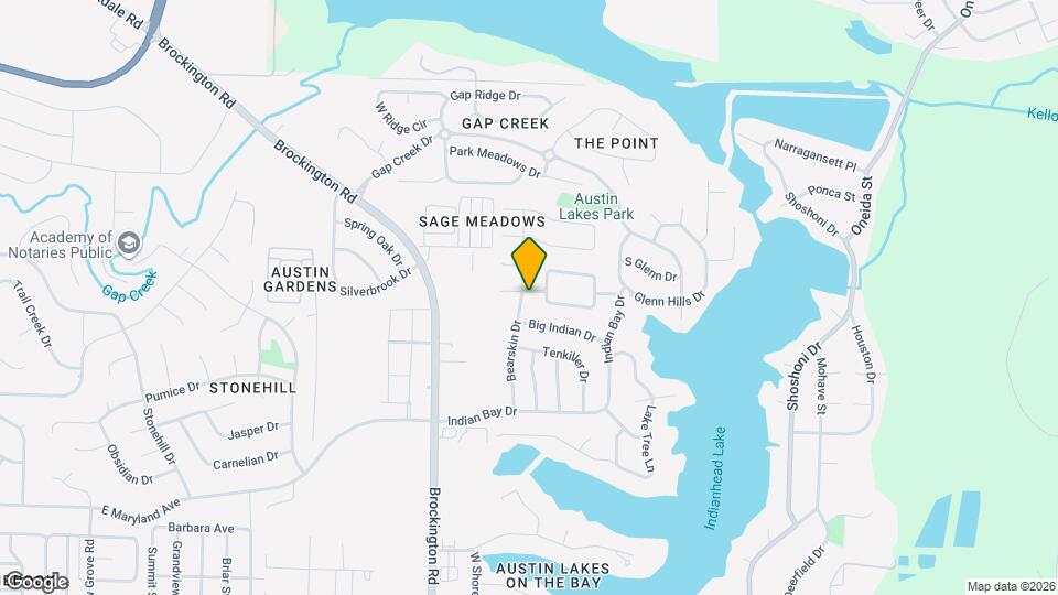 2404 Bearskin Dr Map and Location Details
