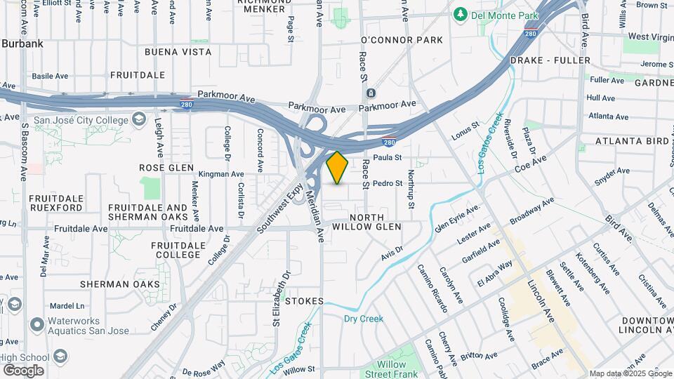 Villas Willow Glen Map and Location Details