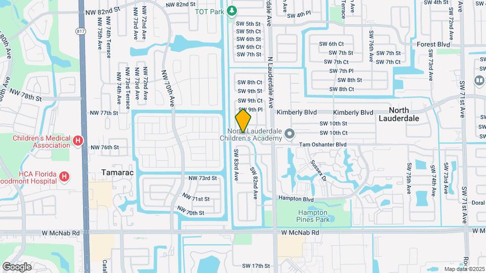 8230 SW 11th St-Unit -0 Map and Location Details